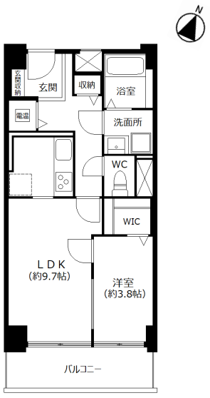 物件○○の間取り図