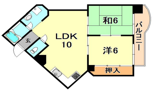 物件○○の間取り図