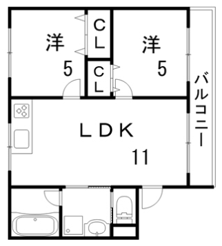 物件○○の間取り図