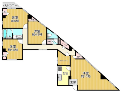 物件○○の間取り図