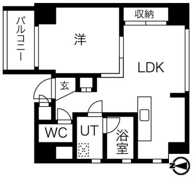 物件○○の間取り図