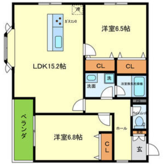 物件○○の間取り図