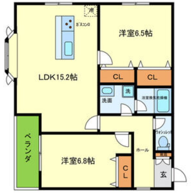 物件○○の間取り図