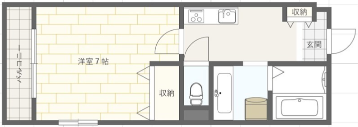 物件○○の間取り図