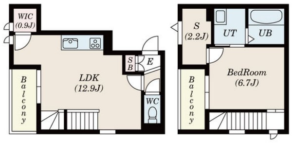 物件○○の間取り図