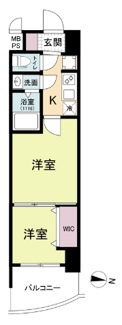 物件○○の間取り図