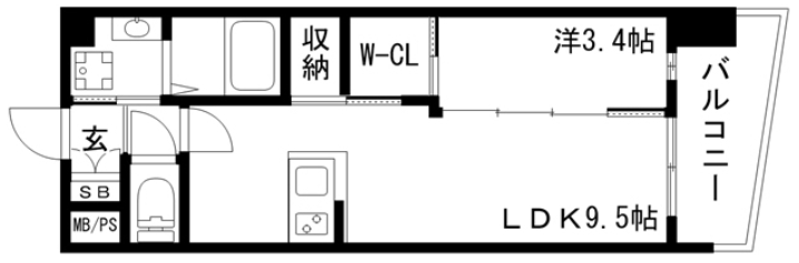 物件○○の間取り図