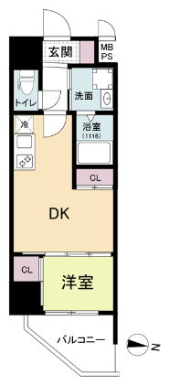 物件○○の間取り図