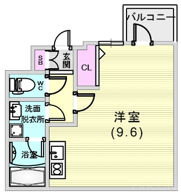 物件○○の間取り図