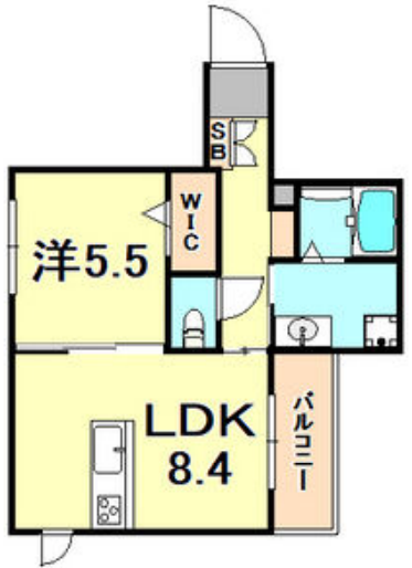 物件○○の間取り図