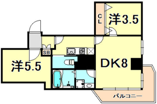 物件○○の間取り図