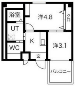 物件○○の間取り図