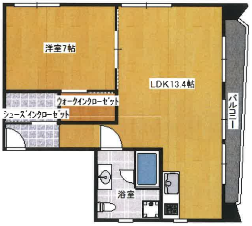 物件○○の間取り図