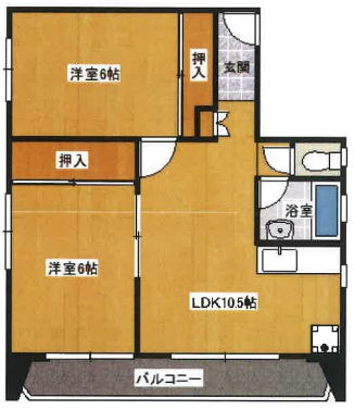 物件○○の間取り図