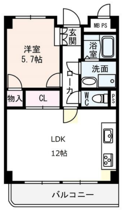 物件○○の間取り図