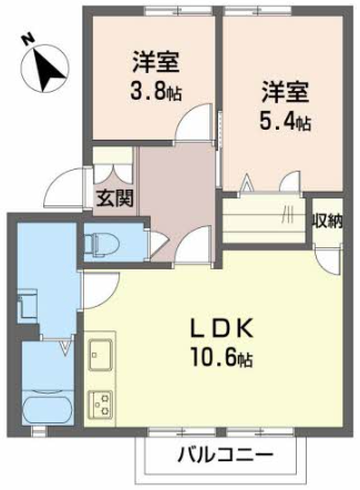 物件○○の間取り図