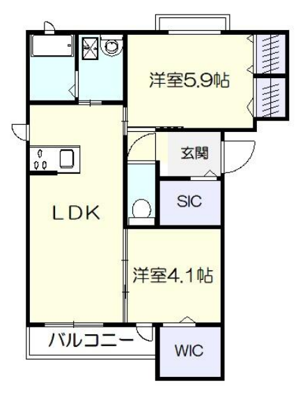 物件○○の間取り図