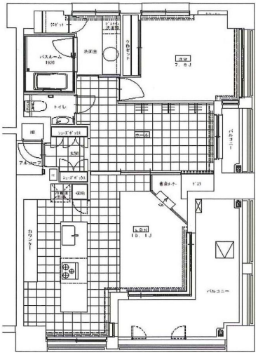 物件○○の間取り図