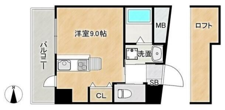 物件○○の間取り図