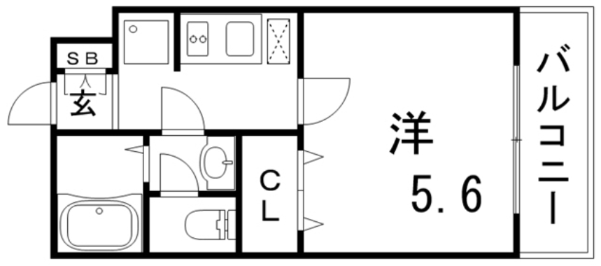 物件○○の間取り図