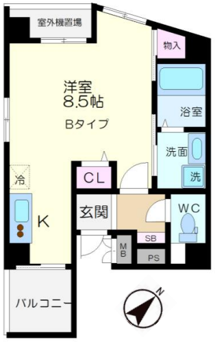 物件○○の間取り図