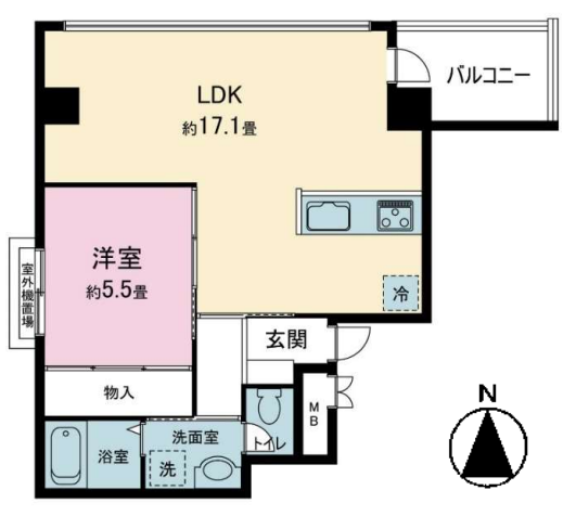 物件○○の間取り図