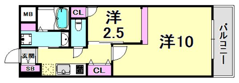 物件○○の間取り図