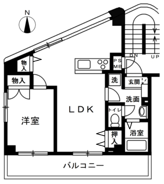 物件○○の間取り図