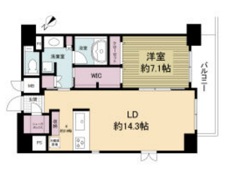 物件○○の間取り図