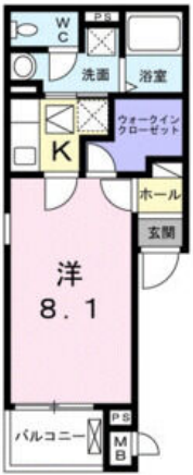 物件○○の間取り図