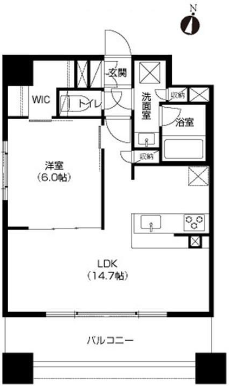 物件○○の間取り図