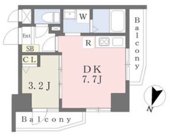 物件○○の間取り図