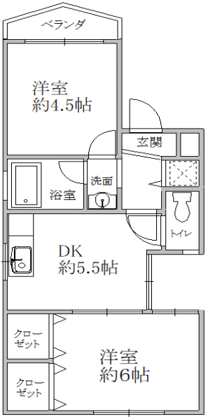 物件○○の間取り図