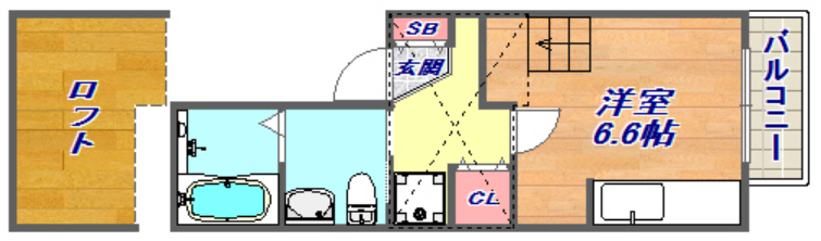 物件○○の間取り図