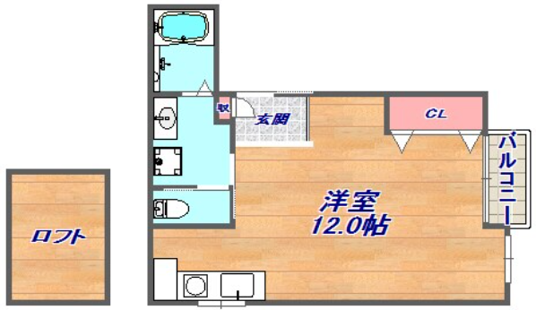 物件○○の間取り図