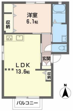 物件○○の間取り図