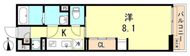 物件○○の間取り図