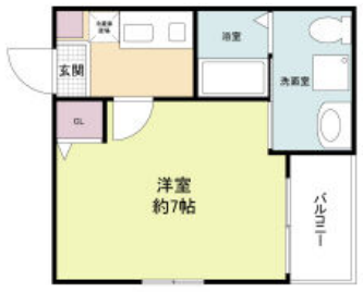 物件○○の間取り図