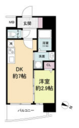 物件○○の間取り図