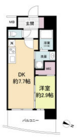 物件○○の間取り図