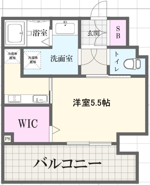 物件○○の間取り図