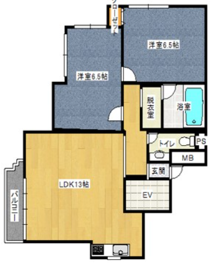 物件○○の間取り図