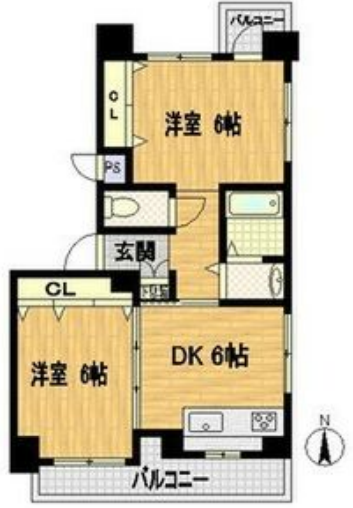 物件○○の間取り図