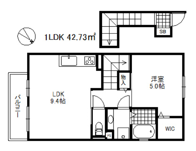 物件○○の間取り図