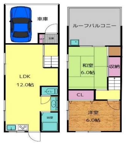 物件○○の間取り図