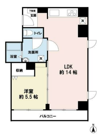 物件○○の間取り図