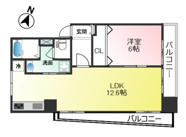 物件○○の間取り図