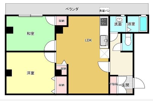 物件○○の間取り図