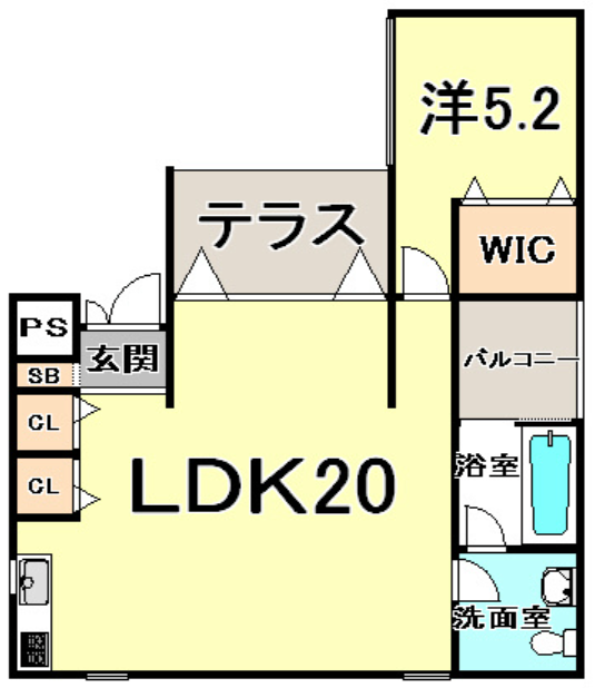 物件○○の間取り図