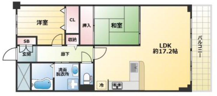 物件○○の間取り図